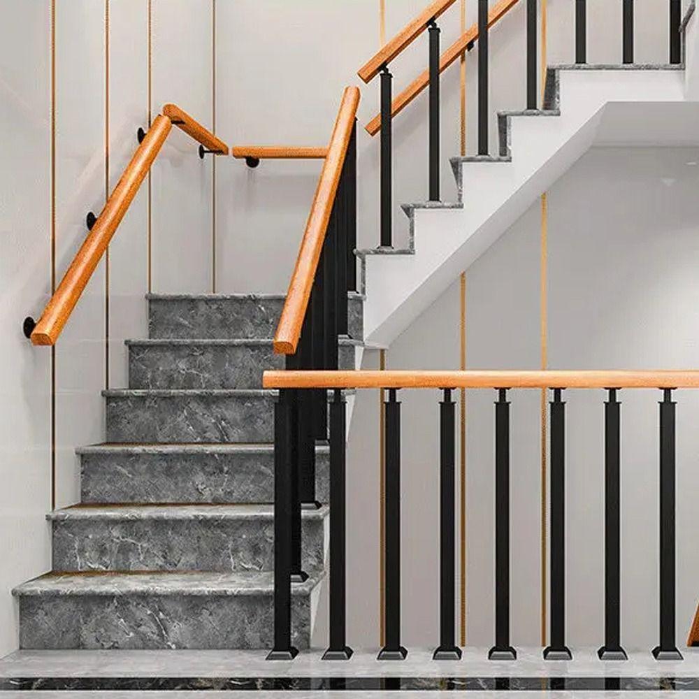 1Pcs Simple Stair Handrail Guardrail Modern Style Balcony Fence Villa Balcony Protection