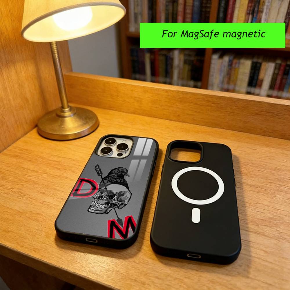 Band D-Depeches M-Modes Phone Case For iPhone17,16,15,14,13,12,11 Plus,Pro Magnetic For Magsafe Wireless Charging