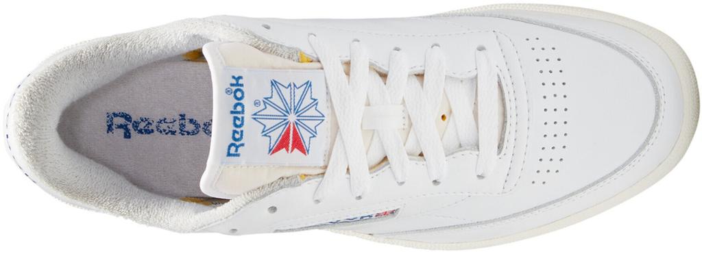 Кроссовки Reebok Club C 85 Vintage cloud white/chalk/vector blue