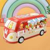 Baby Musical Bus Toys Busy Learning Food Toy Cartoon Intellectual School for Party