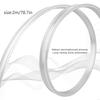 62KD 2m/78.74'' Ceiling Curtain Track, Curved Curtain Track, Wall Mount Curtain