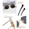 Fashion New Polygonal Metal Sunglasses Retro Ladies Glasses Classic Trend Luxury Driving Travel Eyewear Uv400