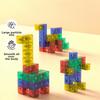 Детский набор для самостоятельной сборки магнитной геометрии, обучающий инструмент из магнитных блоков, набор игрушек для сборки магнитных блоков