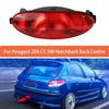 Задний противотуманный фонарь в сборе без лампы для Peugeot 206 CC SW Hatchback Задний Центральный Задний Бампер Сигнальный Фонарь Отражатель 6351K5