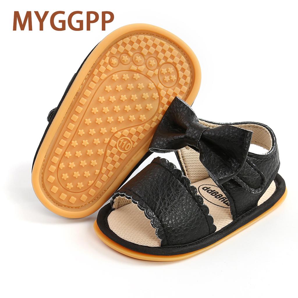MYGGPP Summer Baby Sandals Baby Shoes Toddler Shoes Bow Shoes