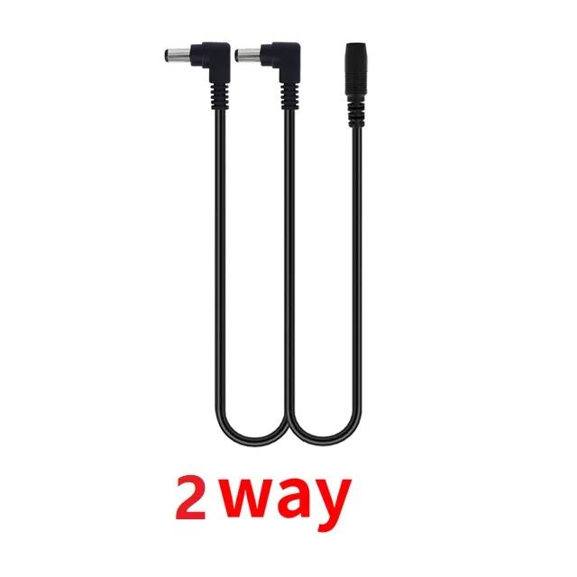 Miwayer Daisy Chain Кабели 1 в 2-10 путей Адаптер питания для гитарных педалей эффектов 9В DC 1А Усиленный Бесшумный Отрицательный центр