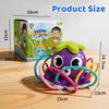 Летний уличный водяной разбрызгиватель Осьминог Игрушка для игры в воде Цветная водяная трубка Вращающаяся головка распылителя Садовые инструменты для полива газона