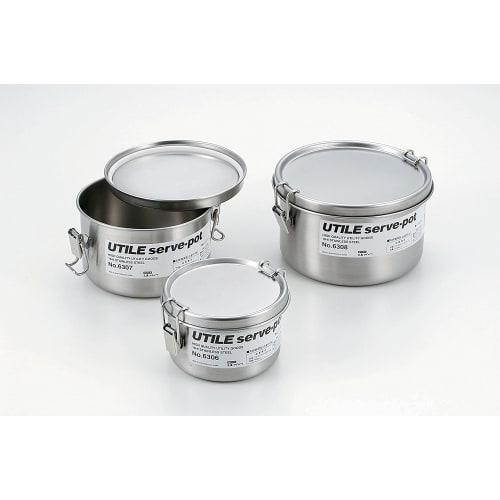 Kobo Aizawa Round Container, Deep, with Clasp, M 6307