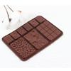 Matrita Silicone Chocolate Bar Mold – Deep, Easy Release for Energy Bars and Waffles, Perfect for Handmade Chocolate