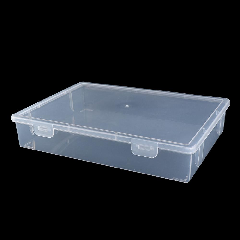 Wear-resistant Moisture-Proof Sorting Book Storage Box Desktop Organizer File Box Document Case