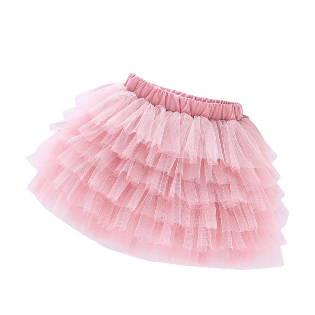 Летняя детская милая юбка для девочек на пышной юбке принцессы