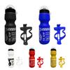 750Ml Mountain Bike Bicycle Cycling Water Drink Bottle+Holder Cage Rack