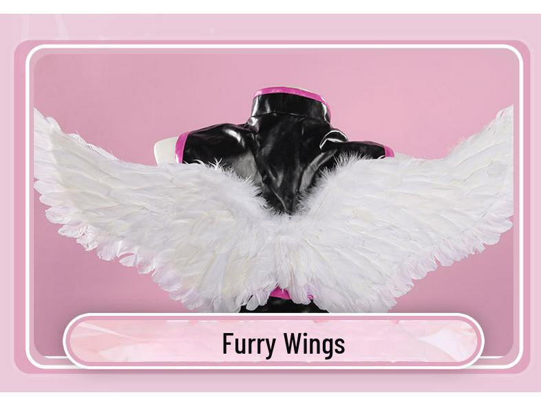 2.5D Искушение Тачибана Мика Косплей Костюм с Крыльями