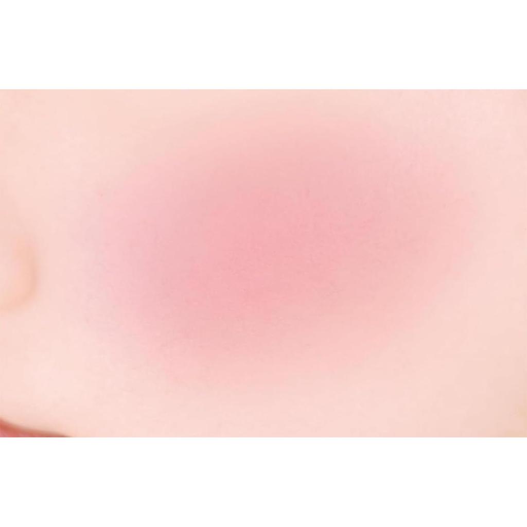 CANMAKE Powder Cheeks P01 Powerful Pink Blush with Brush 1.8 g