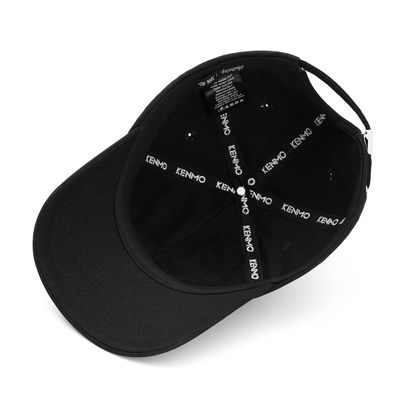 KENMO Skeleton Thorn Simple Breathable Embroidery Outdoor Street Fashion Hip Hop Men and Women Adjustable Duck Tongue Baseball