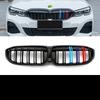 2PCS High Quality ABS Car Stylin Front Grilles Kidney Dual Slat Grille For BMW 3-Series GT F30 F31 F34 G20 E90 E91 Accessories