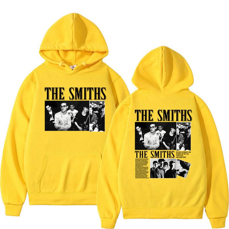 The Smiths Толстовка с принтом The Queen Is Dead Моррисси Марр Панк-рок группа Винтажная Харадзюку Мужская Женская Оверсайз Длинный рукав