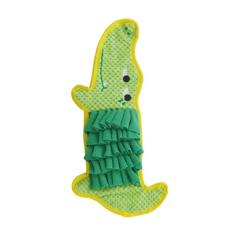 Коврик для обучения собак нюханию Забавные головоломки для собак Интерактивный коврик для медленной кормушки для собак Игрушка для обучения навыкам добычи Принадлежности для животных