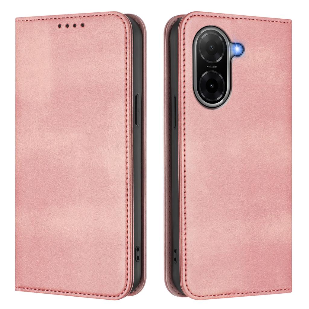 Для Xiaomi Poco C71 4G/Redmi A5 4G (171,7 мм) Чехлы-кошельки с ретро-текстурой, блокирующие RFID, кожаный чехол для телефона