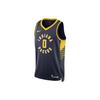 Новая мужская майка Indiana Pacers Icon Edition 2022/23 Nike Dri FIT Nba Swingman DN2007-424