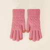 Thick Warm Knitted Gloves Windproof Touch Screen Winter Gloves for Riding Skiing Men Women Keep Warm Mittens