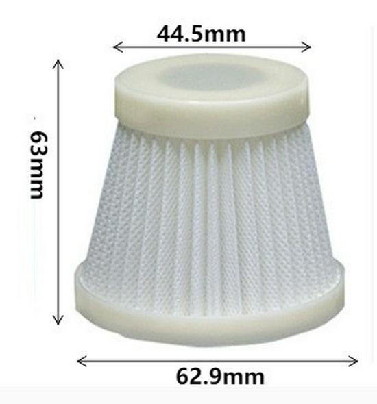 Универсальный HEPA-фильтр для пылесоса Mi Xiaobai: Моющийся фильтрующий элемент и сетчатый аксессуар.