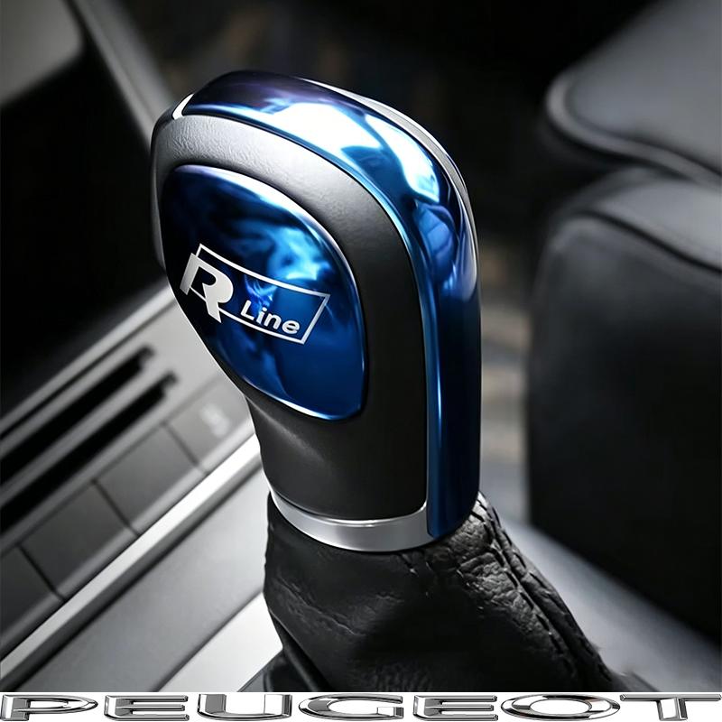 For Volkswagen 1K2 Car Gearbox Control Gear Lever Stickers Shift Stick Handle Accessories For VW GTI Polo Golf Passat Tiguan Arteon Taigo Hub Cap