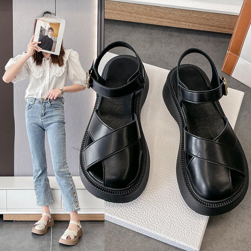 Женские летние свадебные босоножки на толстом каблуке