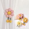 Fashion Flower Shape Curtain Tieback Elastic Band Adjustable Curtain Buckle New Cartoon Curtain Rope Curtain Tying Tool