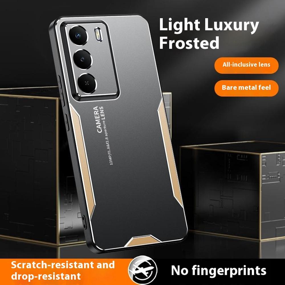 For Realme V70 5G Phone Case Aluminium Alloy TPU PC Back Cover