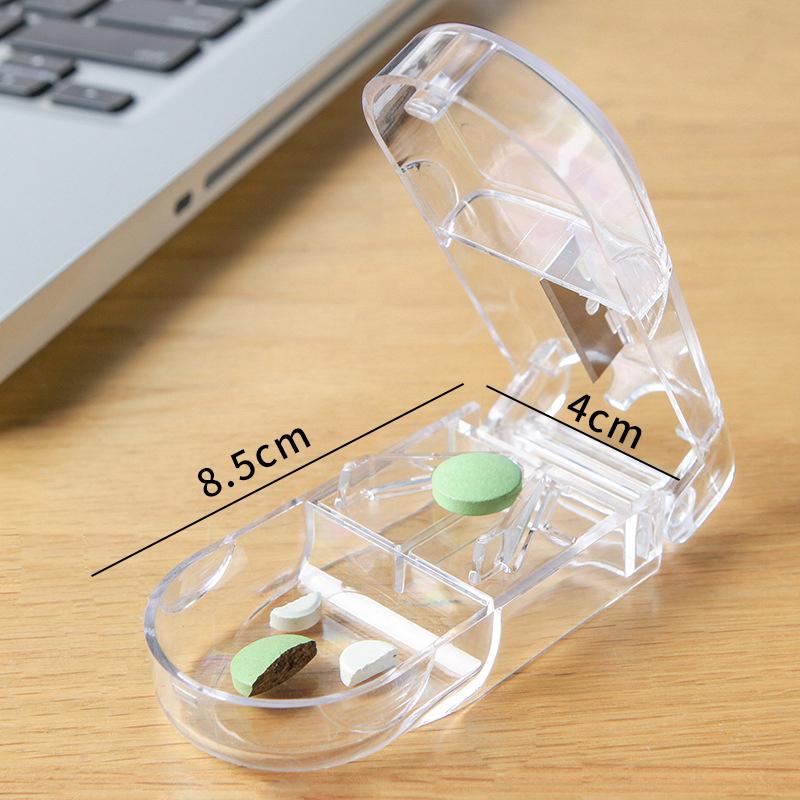 Weekly Pill Case Box Organizer 7 Days Medicine Box Pill Cutter Storage Boxes Portable Pills Container For Drug Vitamis Fish Oils