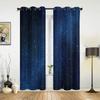 Star Galaxy Starry Sky Curtains for Bedroom Living Room Drapes Kitchen Children's Room Window Curtain Modern Home Decor