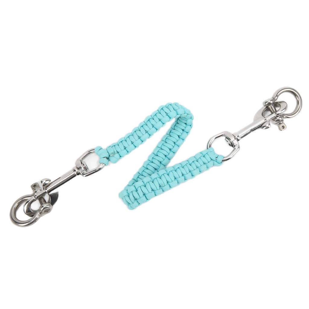 Ручка для дайвинг-камеры Веревка Ночное свечение Прочная Защита от ржавчины Защита от коррозии Подводная камера Шнурок для переноскиСиний