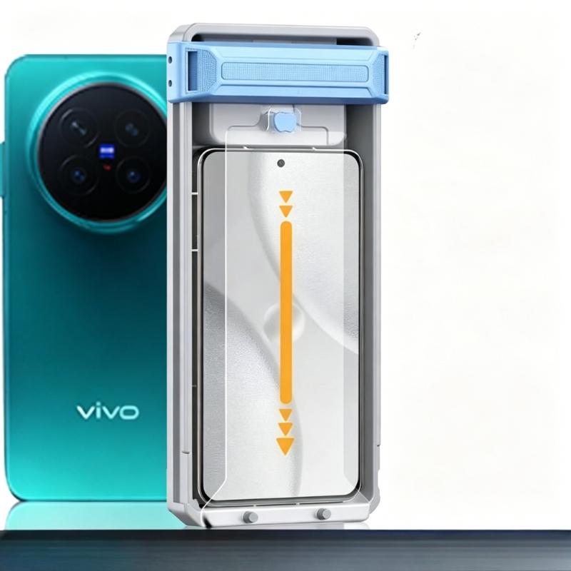 For Vivo X Fold 6 Full Glue Tempered Glass Screen Protector for Vivo XFold 6 Easy Installation Tool Positioning Protective Film