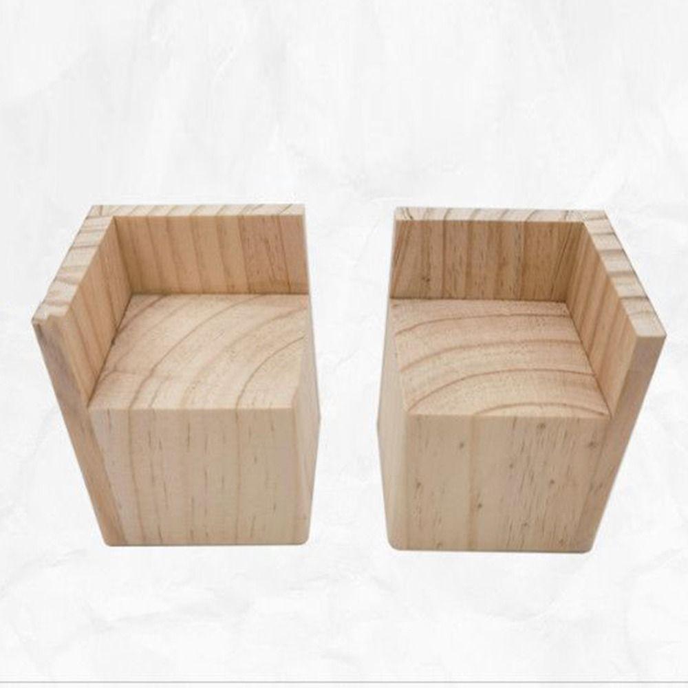 Мебель из массива дерева Увеличивающая подкладка Сверхпрочные подъемники для кровати Подставка Ножки для дивана Подкладка Передвижники