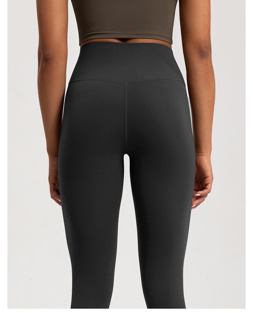 Женские леггинсы для йоги с высокой талией и плюшевой подкладкой - Теплые, с эффектом подтяжки бедер, плотные, эластичные леггинсы для фитнеса осенью/зимой