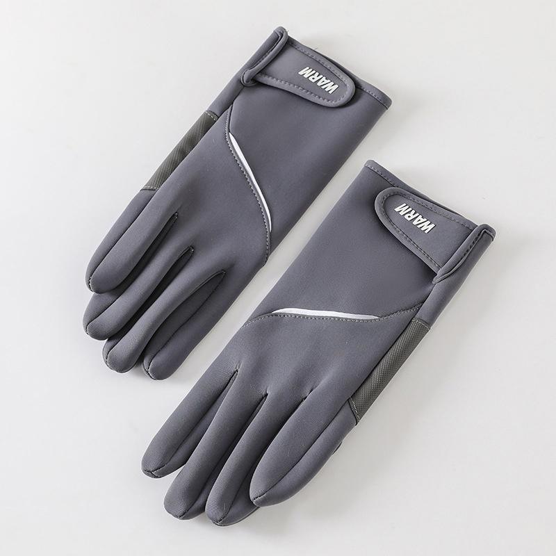 Зимние перчатки для мужчин и женщин, теплые перчатки для сенсорного экрана, водонепроницаемые, для пешего туризма, катания на лыжах, рыбалки, велоспорта, сноуборда, нескользящие перчатки