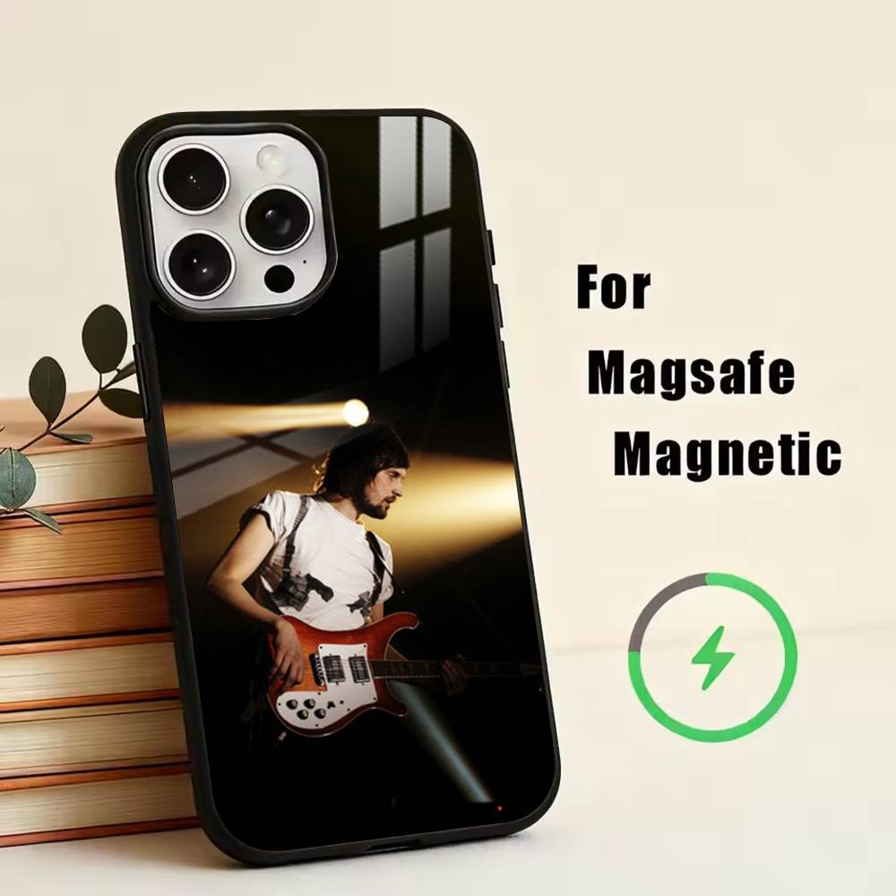 KK-Kasabian Phone Case For iPhone17,16,15,14,13,12,11 Plus,Pro Magnetic For Magsafe Wireless Charging