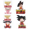 Креативная наклейка на машину 'Ребенок на борту' - Маленький Гоку из Dragon Ball