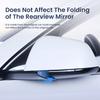 YZ For Tesla Model 3 Y Juniper Highland 2020-2025 2026 Rearview Mirror Anti-collision Strips Trim Anti-scratch Sticker Cover Interior Mirrors6