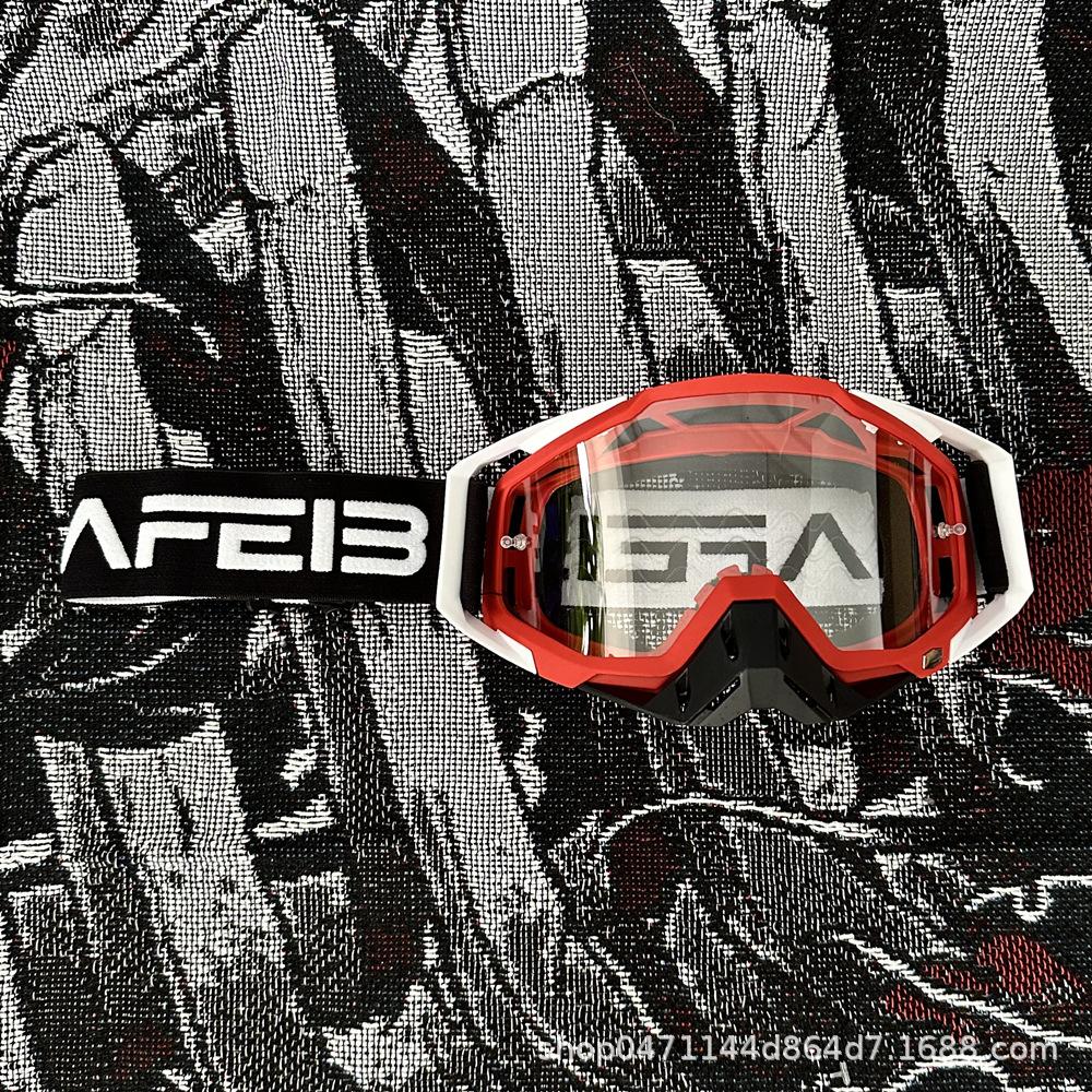 NAFEIB Motorcycle goggles for outdoor sports, off-road, windproof, for men and women riding motorcycles