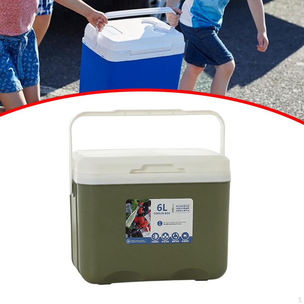 Cooler Box Ice Bin Cold Storage Personal Chest Small Hard Insulated for Commercial Fishing