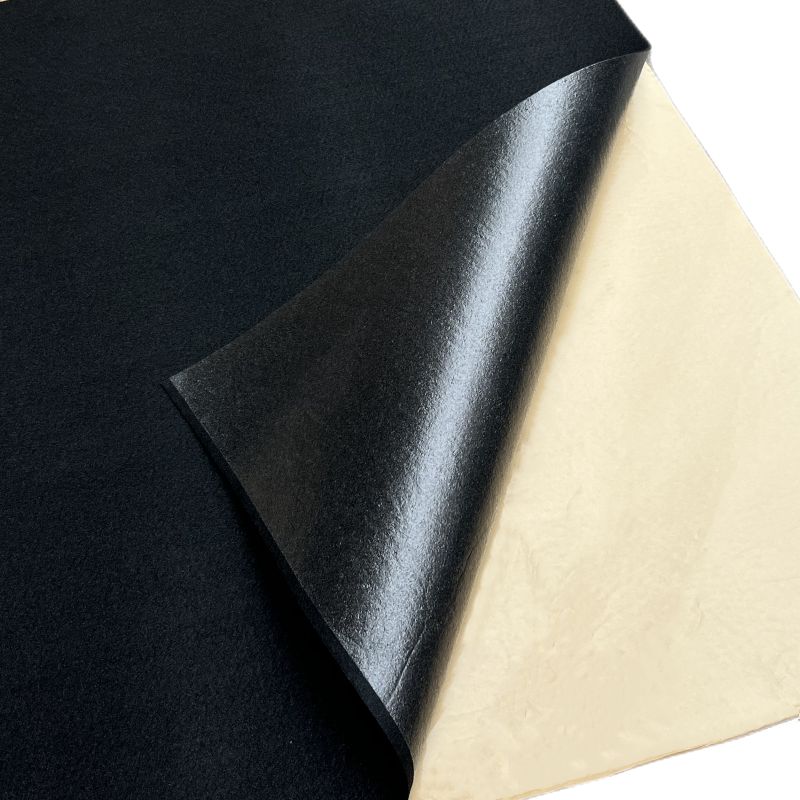 20cm/50cm/100cm*100cm Self Adhesive Felt Fabric Sticky Flannel Interlining Fabrics for DIY Background Decor Sound Insulation