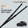 2x Для Suzuki Swift Хэтчбек 2017 - 2026 2026 2020 2019 2018 Аксессуары Передние щетки стеклоочистителя Щетки для лобового стекла