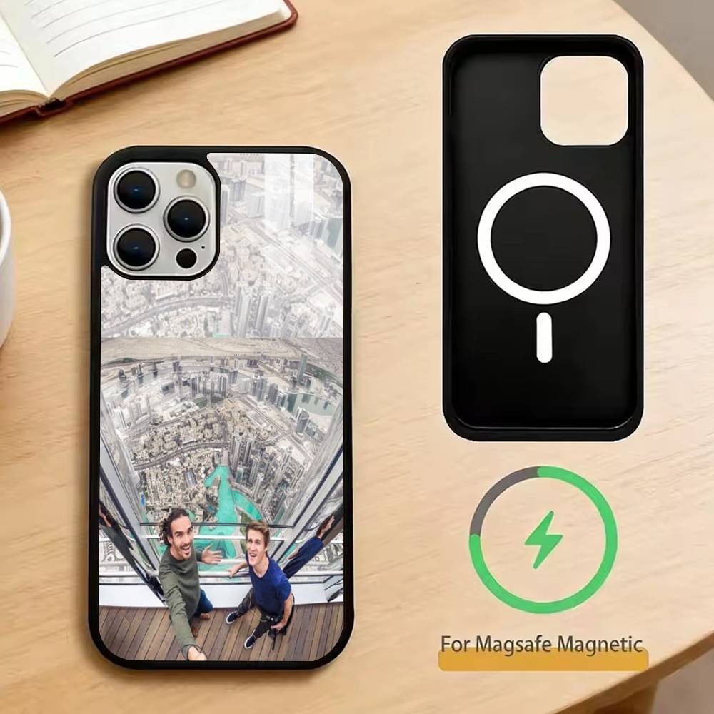 Луи Коул Чехол для iPhone 17, 16, 15, 14, 13, 12, 11 Plus, Pro Магнитный с MagSafe Беспроводная зарядка