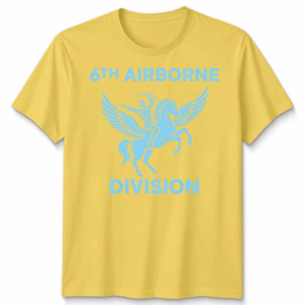Unisex 6th Airborne Division T Shirt Pegasus Bridge D Day June 1944 Ww2 Norunisexdy