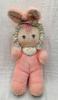[USED] Vintage Kigurumi Baby Doll Plush Toy Teddy Bear Rabbit