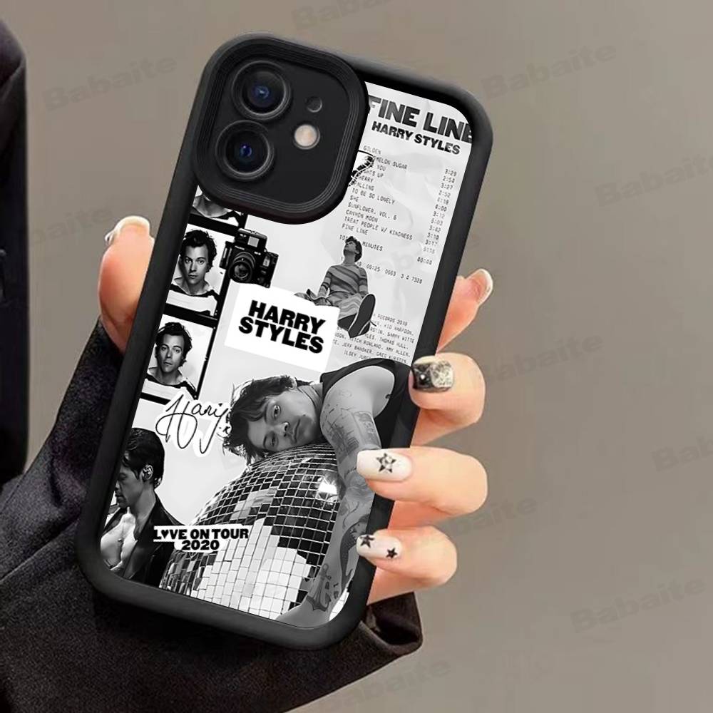 Чехол для телефона H-Harrys Music Styles Для iPhone 17 16 Pro Max 15 14 13 12 11 Plus Чехол Мягкий ТПУ