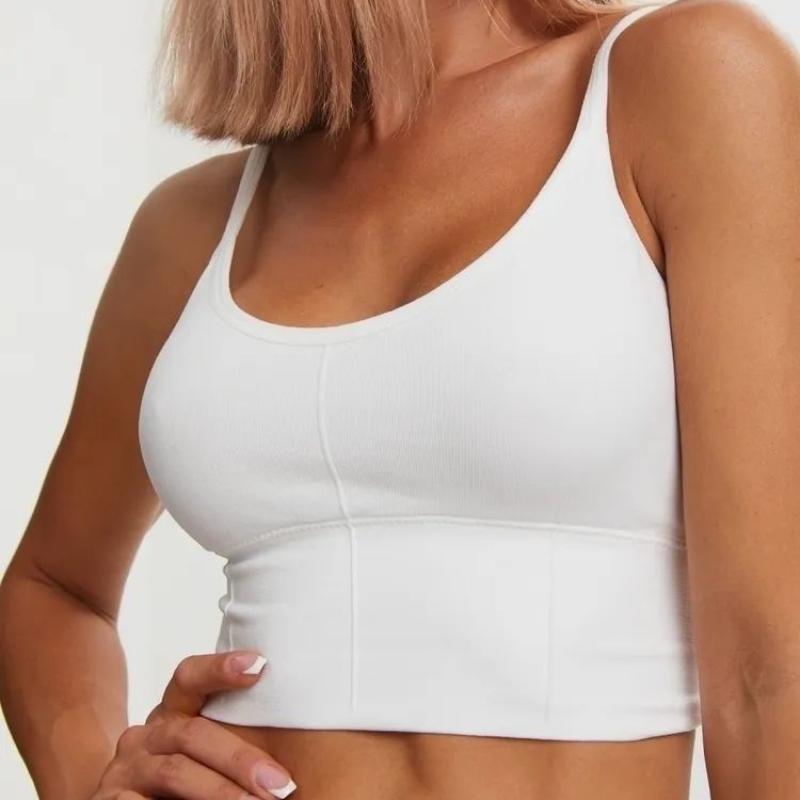 Breathable Sports Bra Shockproof Crop Top Anti-sweat Fitness Top Women Seamless Yoga Bra Push Up Sport Top Gym Workout Top