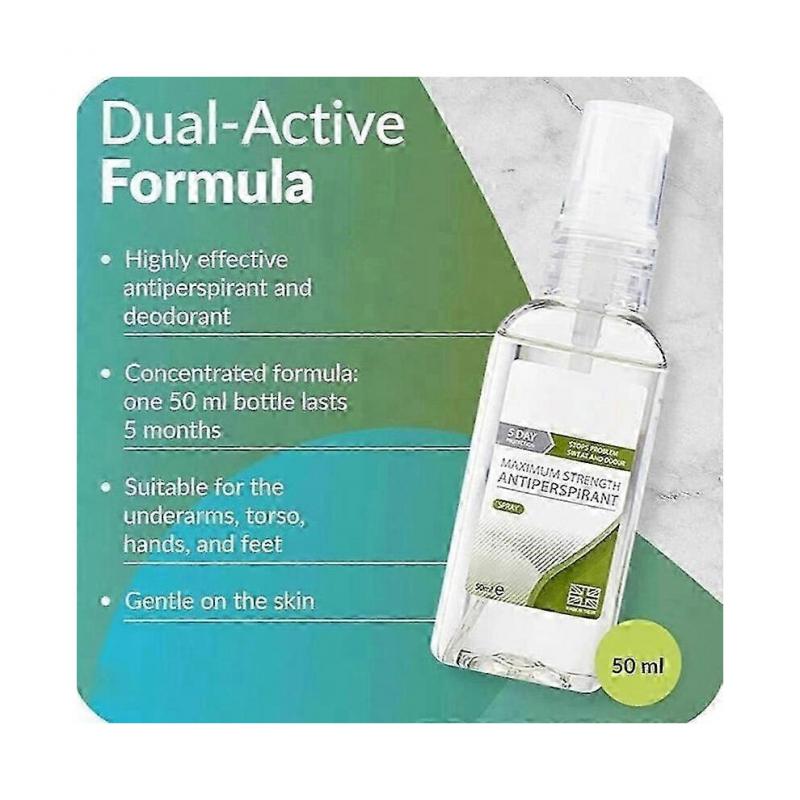 3X PERSPI-GUARD Спрей-антиперспирант, 50 мл / 1,7 жидких унции